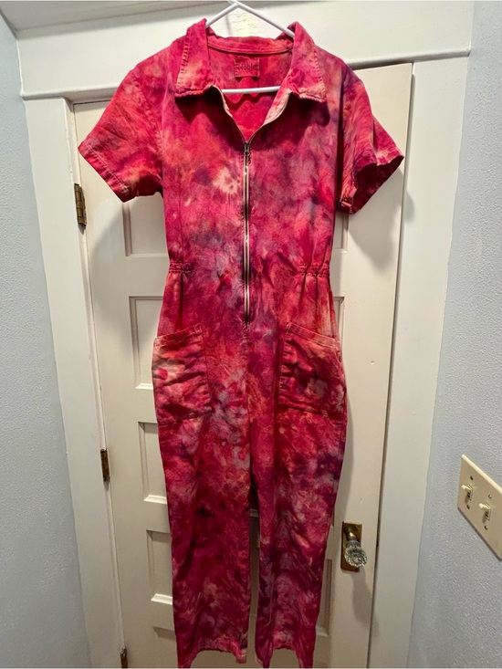 Noble Pants - Noble Custom Ice-Dyed Jumpsuit sz L